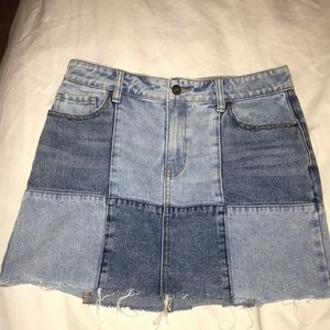 Pacsun denim skirt